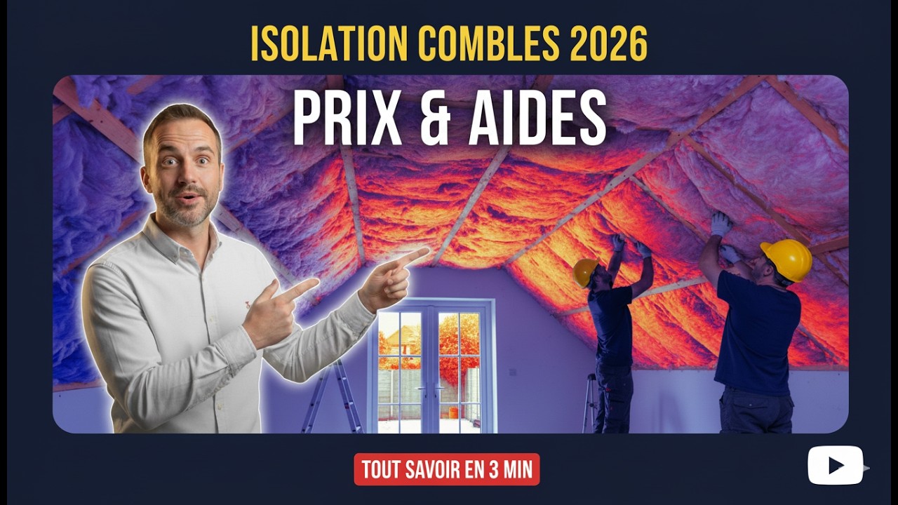 Isolation des combles : guide complet prix, aides et conseils 2026