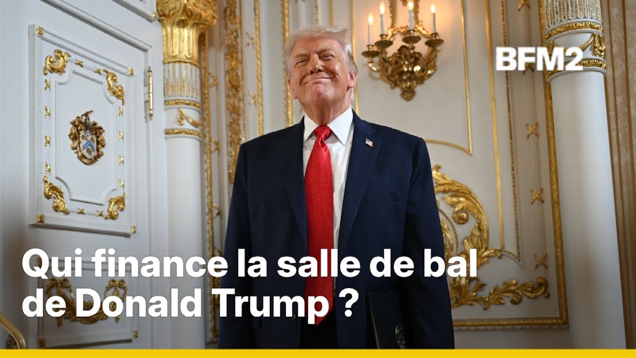 Avec quel argent le président Donald Trump finance-t-il sa salle de bal?