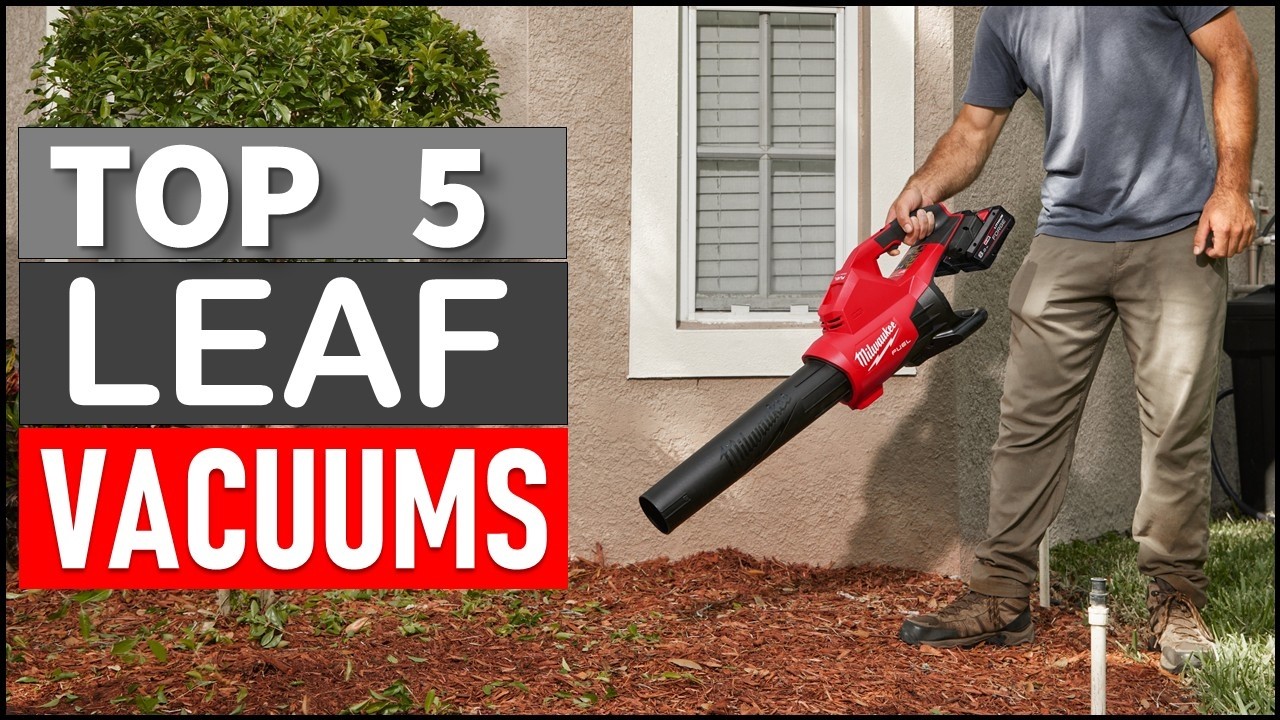 Top 5 Best Leaf Blowers & Vacuums in 2026